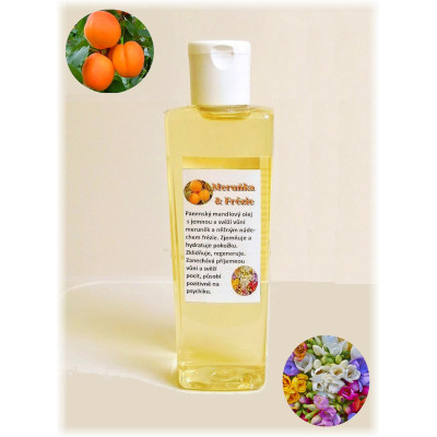 Tělový olej MERUŇKA - FRÉZIE